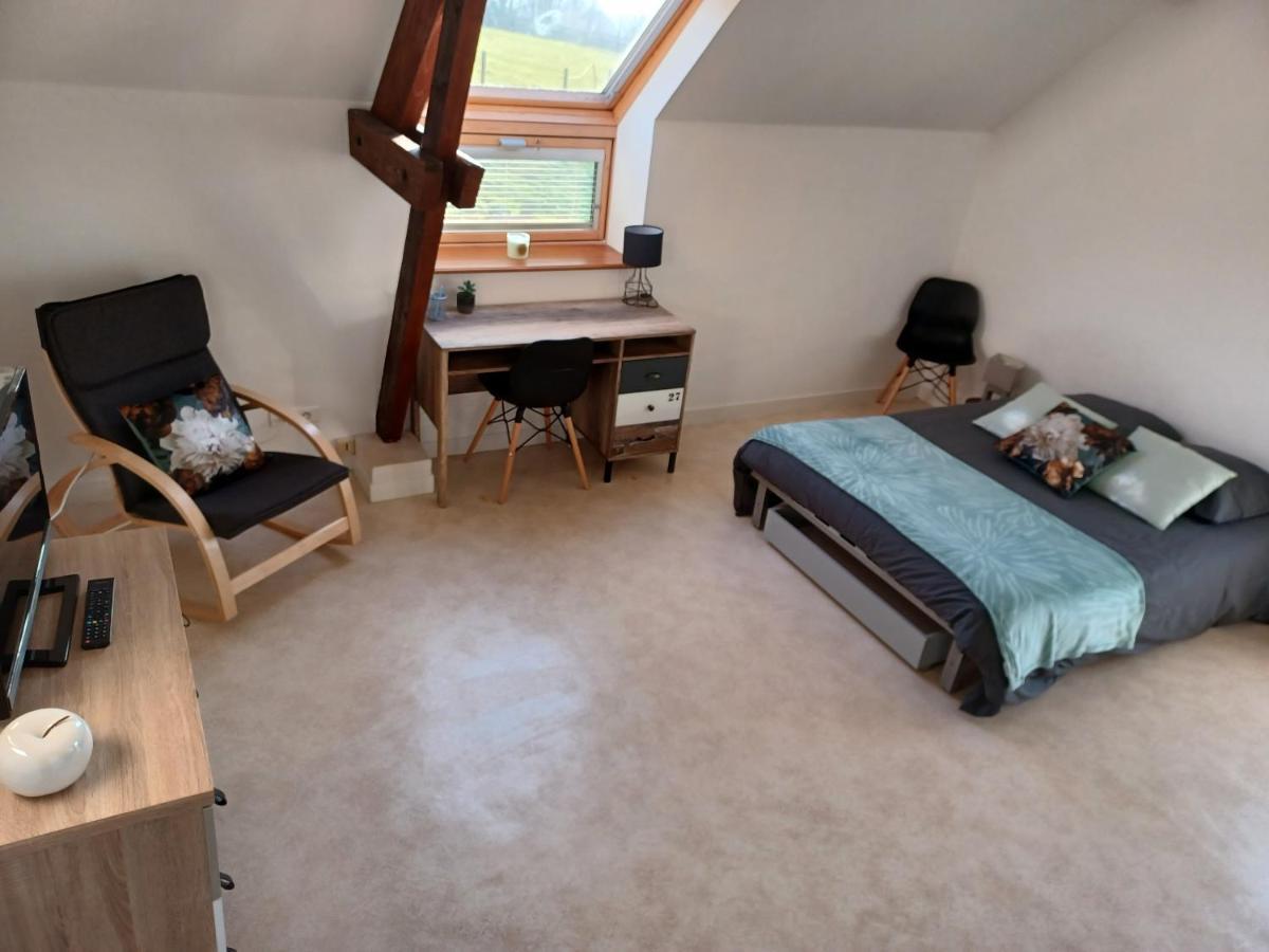 Joli Appartement Avec Vue Sur La Baie Avranches Buitenkant foto