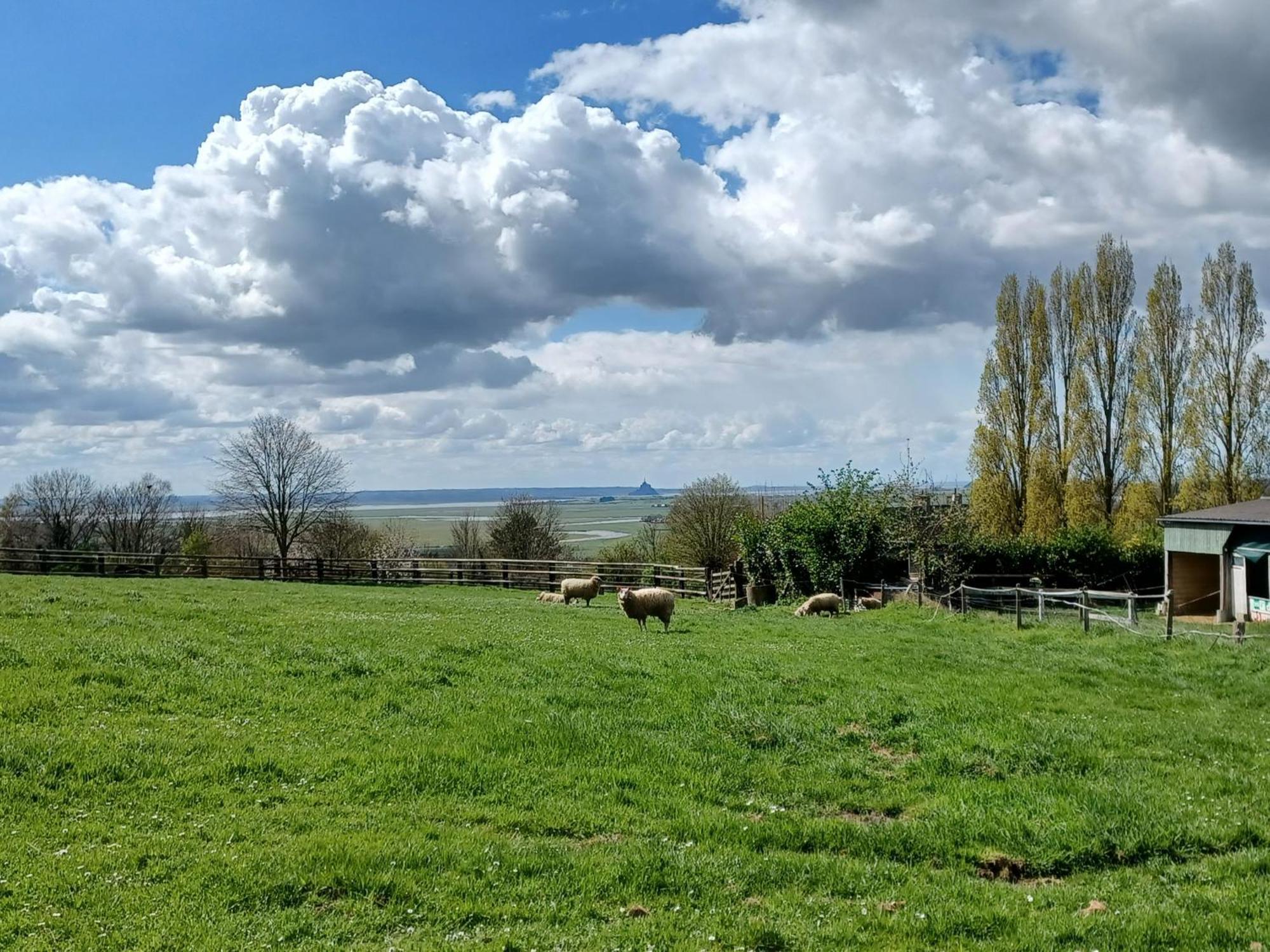 Joli Appartement Avec Vue Sur La Baie Avranches Buitenkant foto